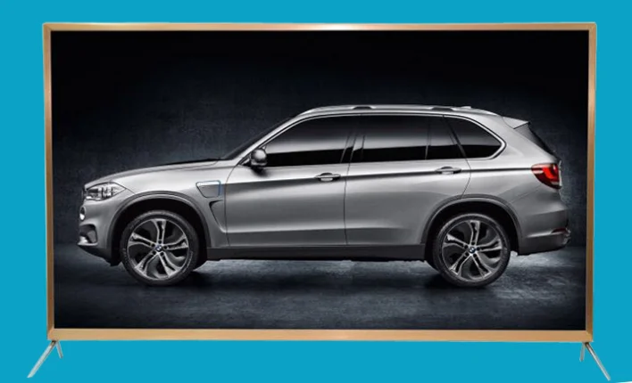 Золотой цвет рамки/оболочки 42 55 58 'ླྀ'' дюймовый светодиодный ТВ телевидения