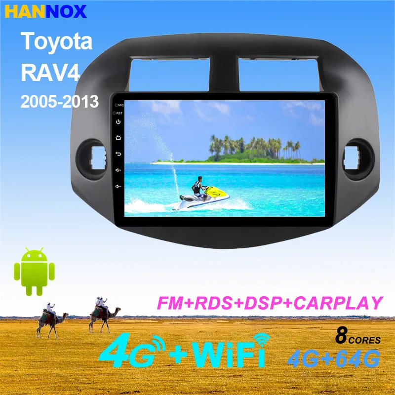 

Android11 Car Multimedia 1080P Video Player For Toyota RAV4 Rav 4 2005 2006 2007 2008 2009 - 2013 With Radio GPS Support Carplay