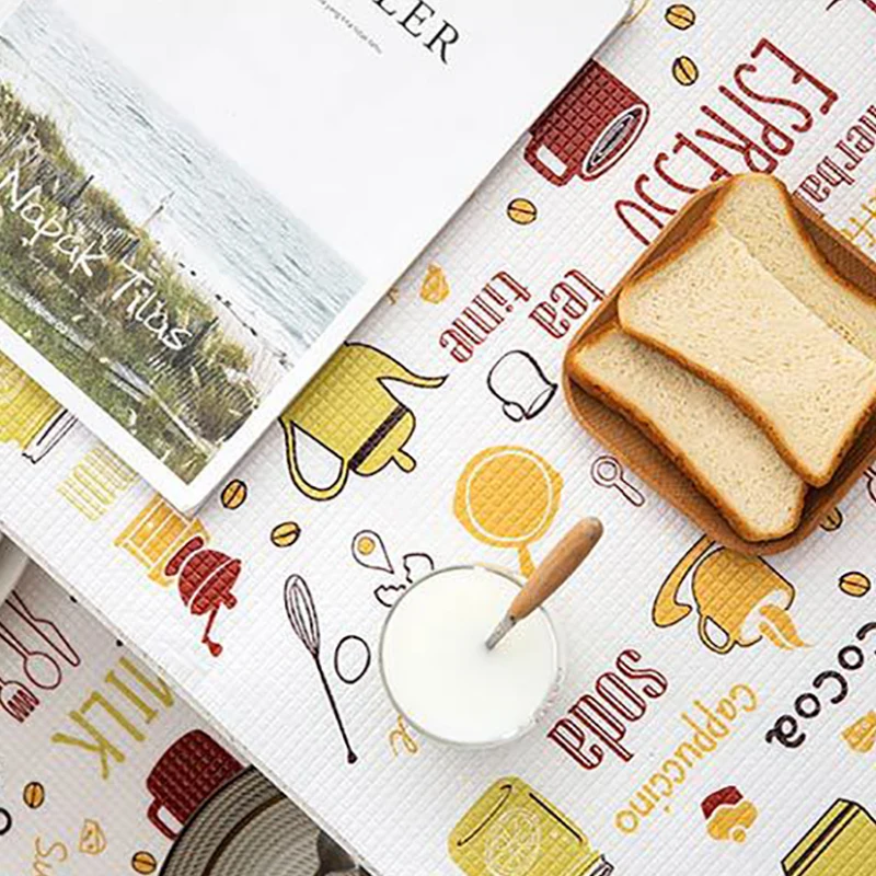 30*500cm Multifunction Refrigerator Mat Antifouling shelf liner waterproof Waterproof Pad Shelf Mildew Proofing Liner | Дом и сад