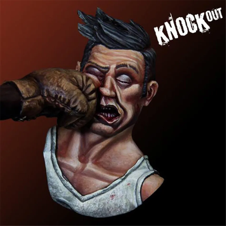 Трусы-боксеры из смолы бюст 1/12 Сборная модель фигурка набор бесцветные модели