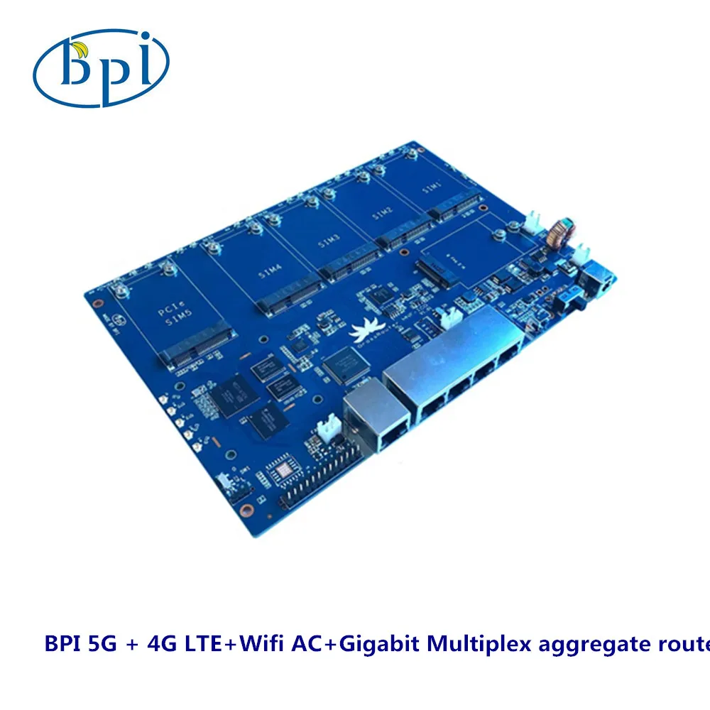 Preise Banana PI BPI5G + 4G LTE + Wifi AC + Gigabit Multiplex Aggregat Route