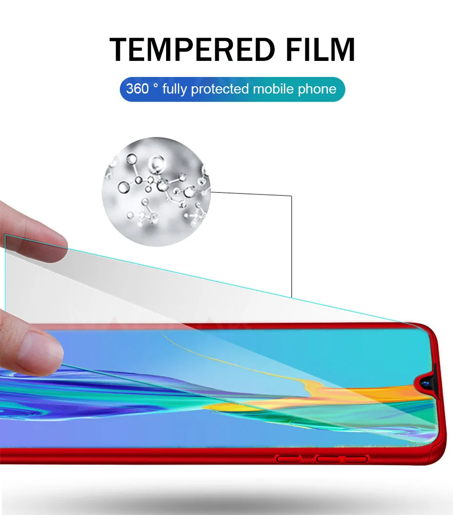 360 Защитный чехол для huawei P30 P10 P20 Lite mate 20 30 Pro противоударный чехол для P smart Honor 10 Lite 20 8X8 7A чехол s