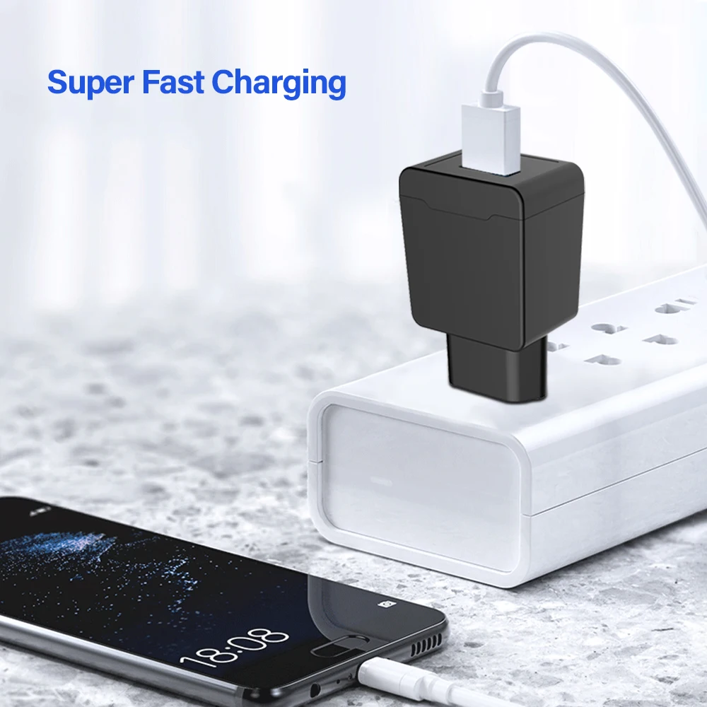 Usb-зарядное устройство PUJIMAX с кабелем 1 м для iPhone 5V 2.1A USB настенное/дорожное
