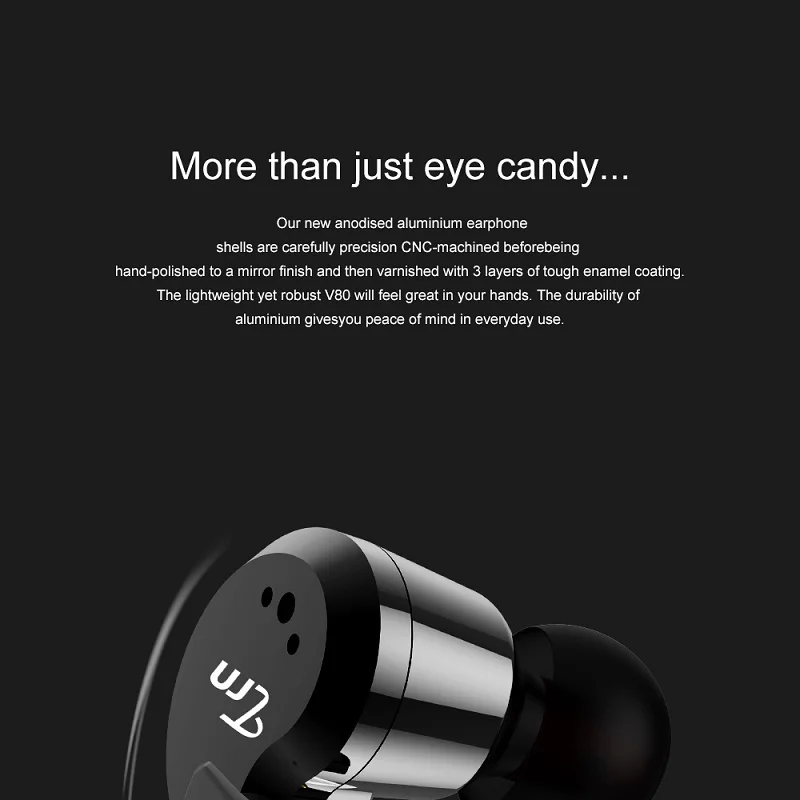 TRN V80 2BA + 2DD гибридные настоящие металлические наушники вкладыши IEM HIFI DJ монитор