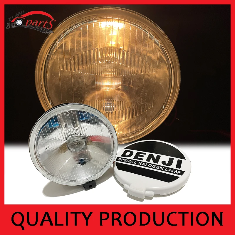 

2 PCS halogen spotlight 12V White yellow round sport light DENJI fog lamp
