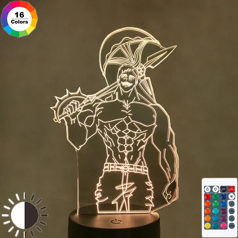 Карнавальный костюм в стиле аниме Семь смертных грехов Эсканор светильник