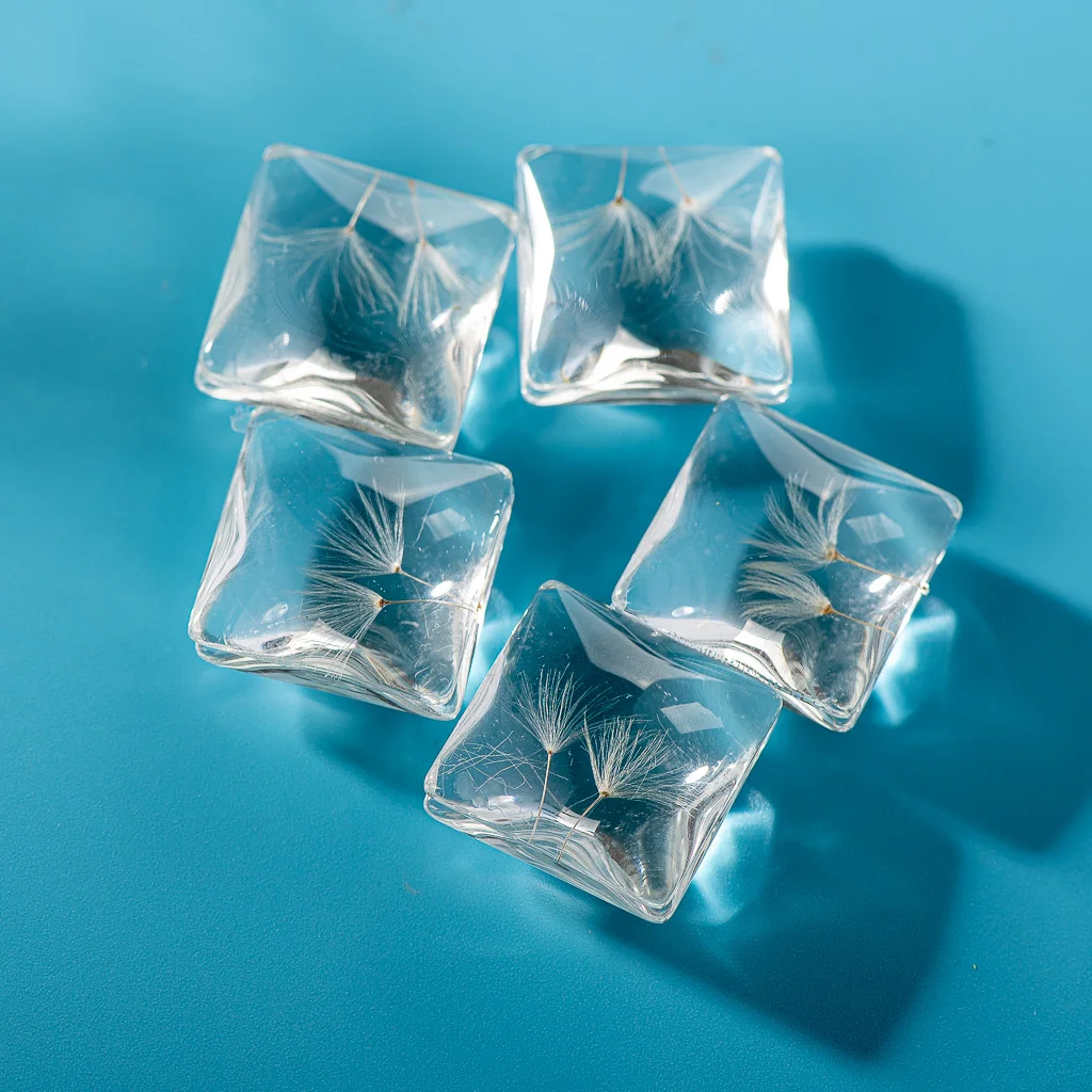 20 #5 шт Стеклянные шарики без крючка и цветы бусины ювелирные изделия для DIY серьги