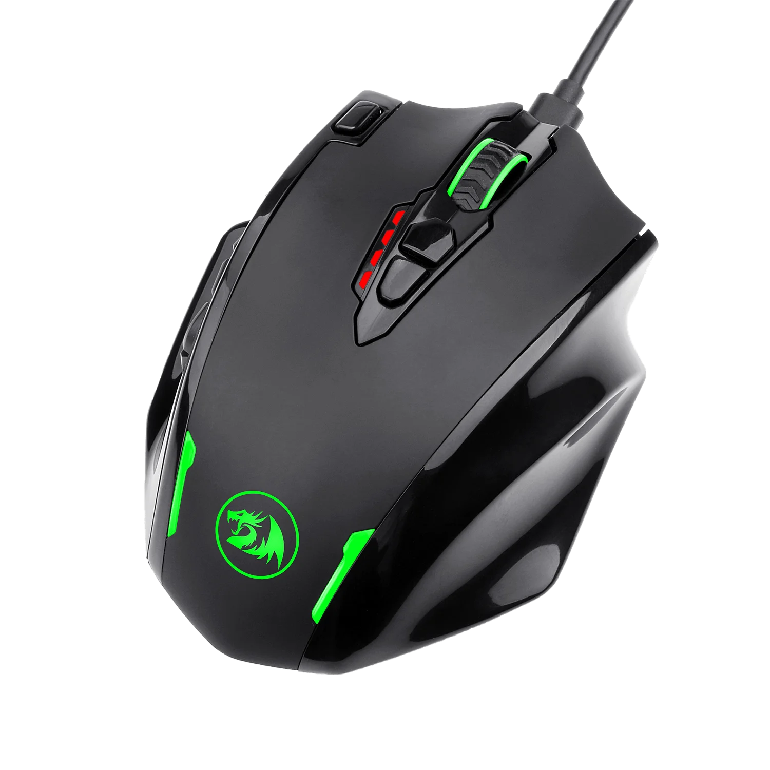 

Redragon M913 Impact Elite Wireless Gaming Mouse with 16 Programmable Buttons, 16000 DPI, 80 Hr Battery and Pro Optical Sensor