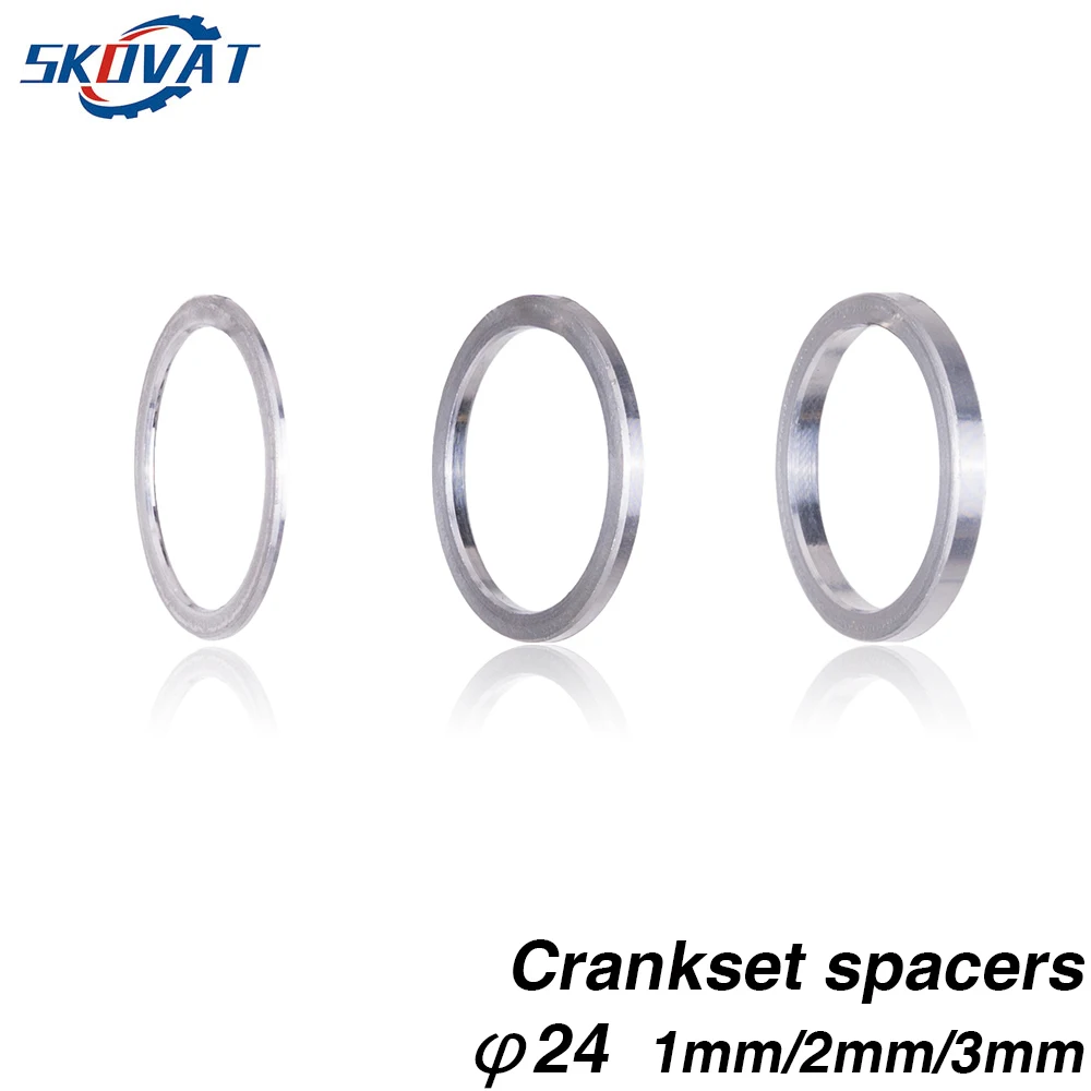 Горный велосипед ось BB нижние кронштейны шайба толщина 1 мм 2 3 Кривошип прокладка