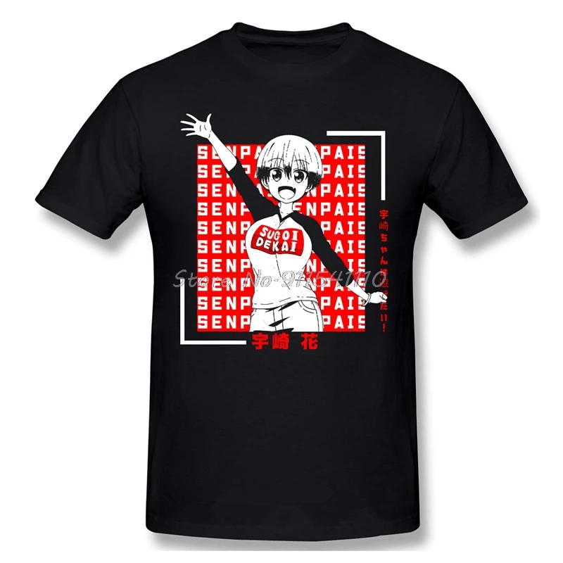Футболка Asobitai мужская с круглым вырезом повседневная одежда из 100% хлопка аниме
