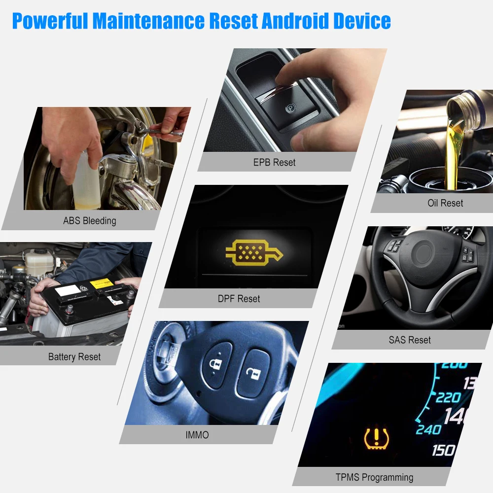 Launch X431 AIDIAGSYS OBD2 сканер полная система Wifi TPMS повторное Программирование