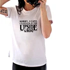 Извините, я не могу напечатать надпись, женская Свободная Повседневная футболка с коротким рукавом, черная, белая футболка, Женский Топ