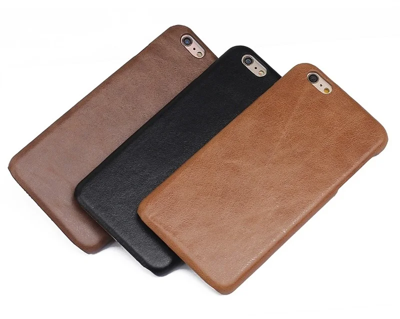 Solque матовый чехол из натуральной кожи для iPhone 7, 8, 6, 6S Plus, 7 Plus, 8 Plus, роскошный Ультратонкий жесткий чехол для сотового телефона, s