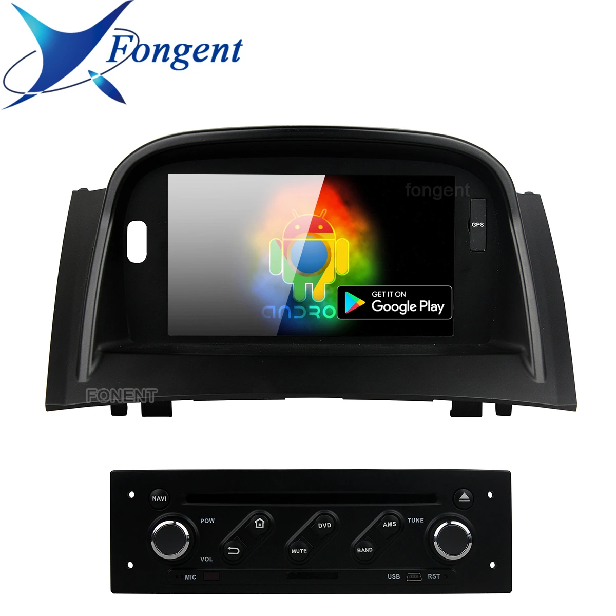 Dsp1din Android 9 0 для Renault Megane Ii 2 2004 2009 4 Гб ОЗУ + 64 ГБ Автомобильный Dvd плеер Gps Glonass Map Rds