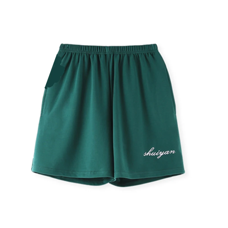 Новые женские Вьетнамки стильная пижамы комплект 2020 летняя хлопковая Футболка