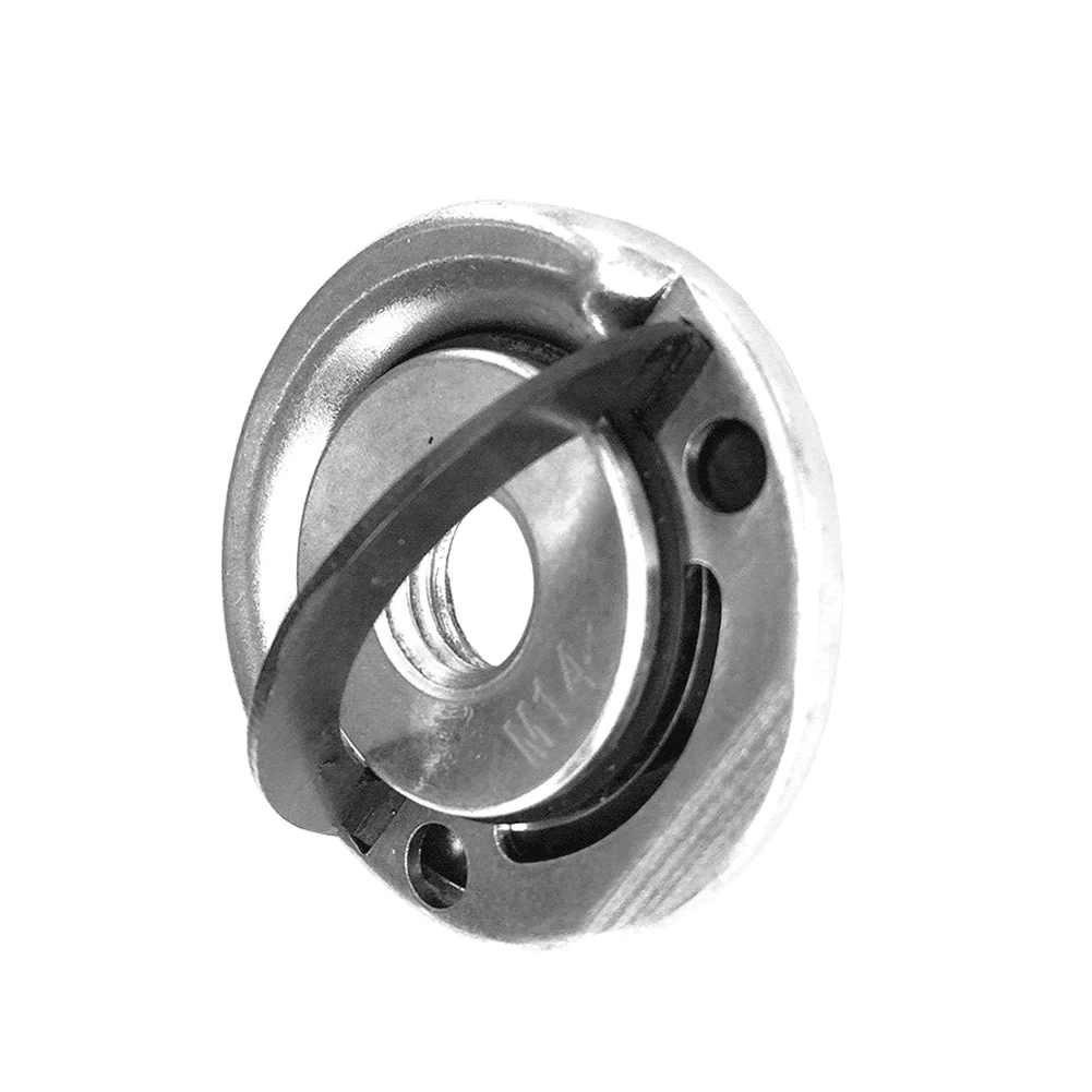 

Locking Flange Nut Quick Release 2pcs M14 Spindle Thread Fasteners For Angle Grinder Blade Disc Quick Change Accessories
