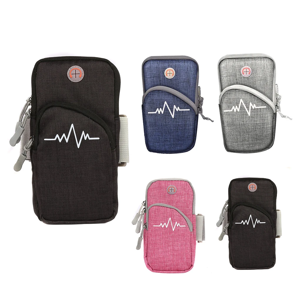 

Waterproof Sports Armband Phone Case For IPhone Pro Max For Samsung Huawei 6.5" Universal Sport Phone Case Arm Band Running