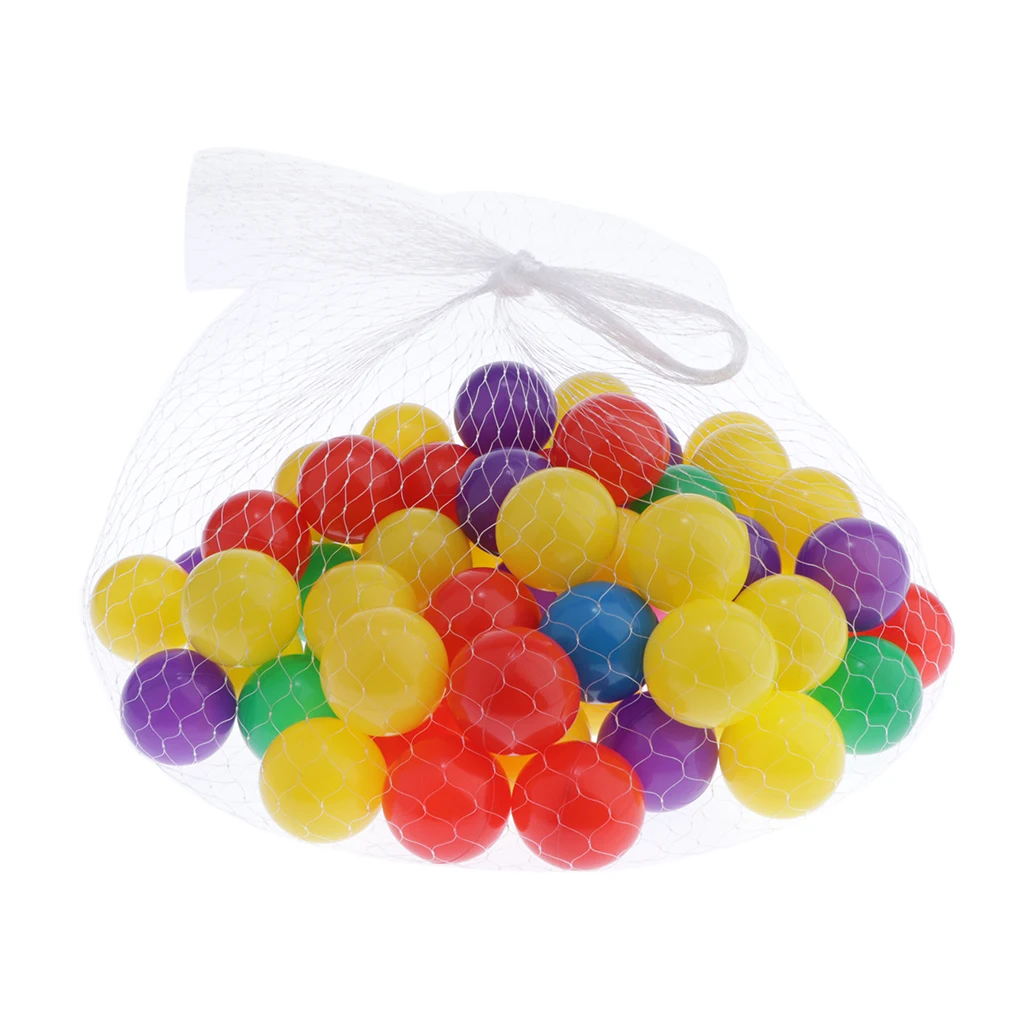 

100 Pieces Colorful Swimming Balls Outdoor Swimming Toys For