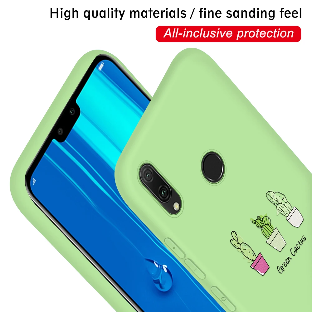 Роскошный силиконовый чехол с рисунком для Huawei P20 Lite Pro 10 P30 P40 P10 милый телефона