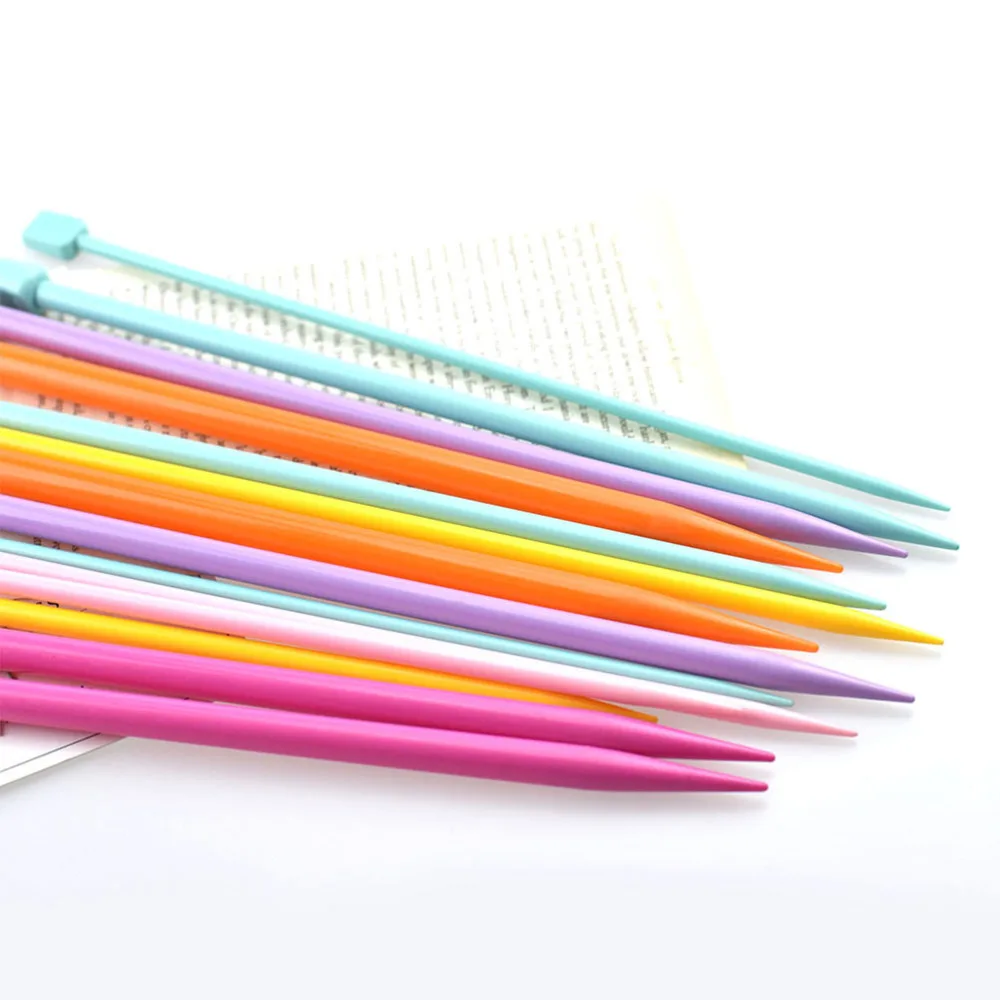 

A Set of 14pcs Crochet Needles Handle Crochet Hooks Knitting Knit Needles