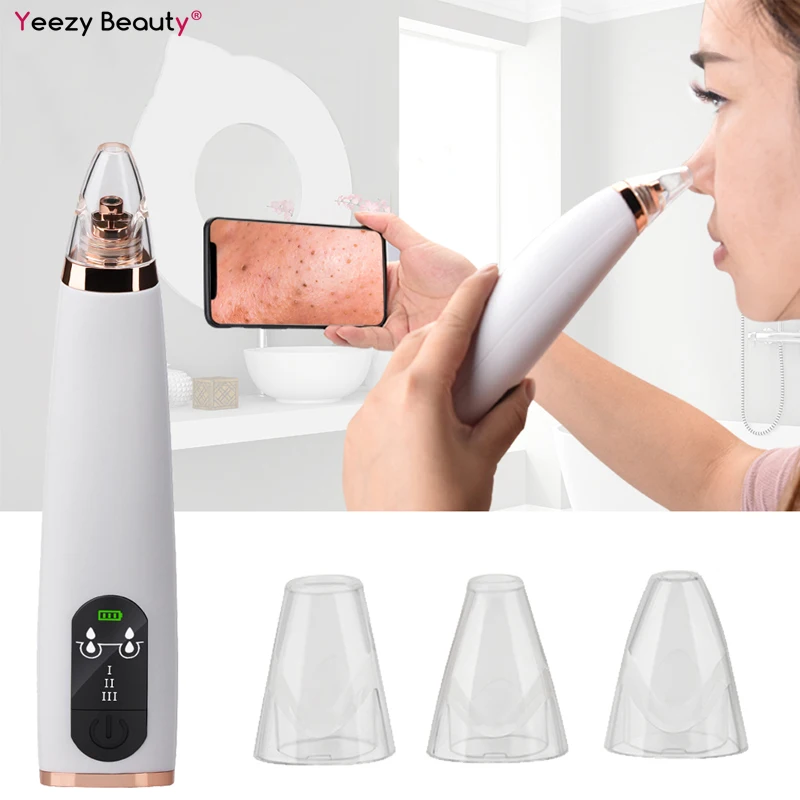 Беспроводной Wi Fi визуальный прибор для удаления угрей лица глубокое очищение пор