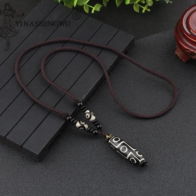 Женское Ожерелье кимоно с коротким ветром в японском стиле подвеска зуб от