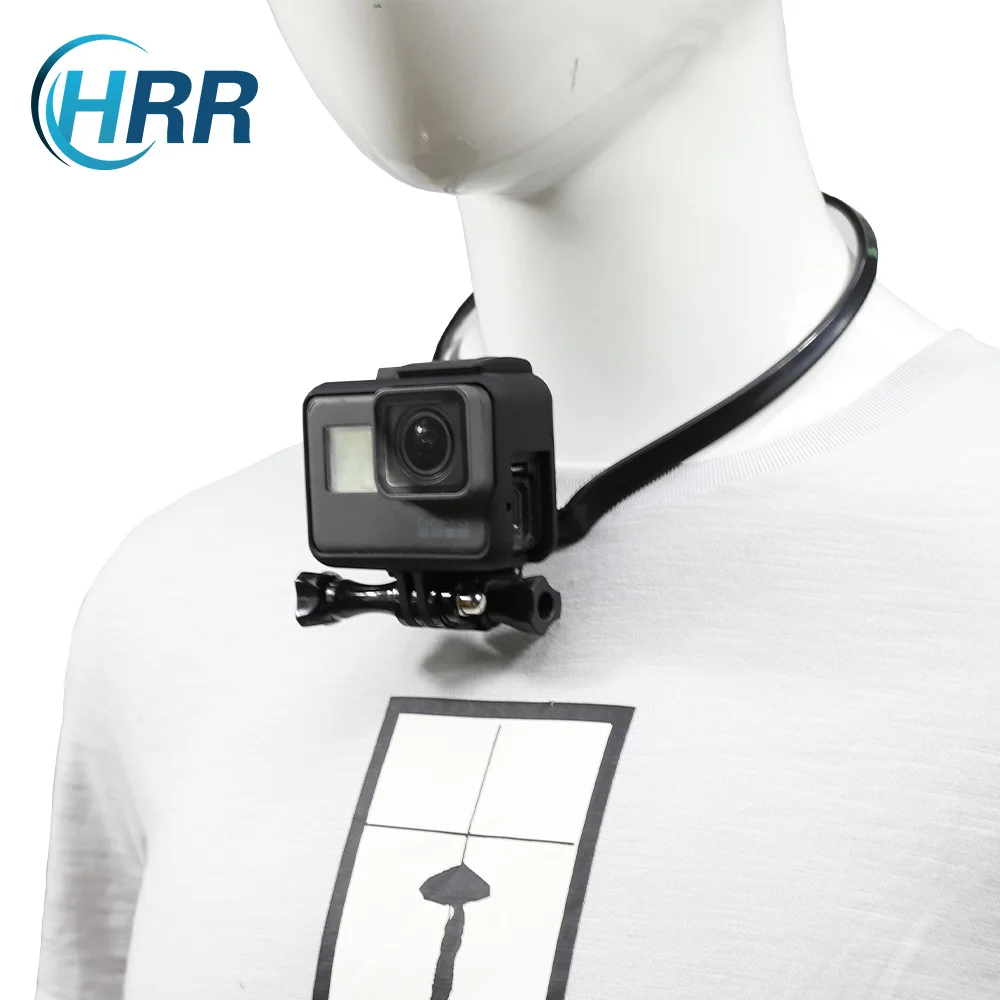 Держатель для селфи на шею GoPro Hero10 9 8 7 6 5 Blcak 4 Session EKEN AKASO SJCAM DJI OSMO Action Insta360