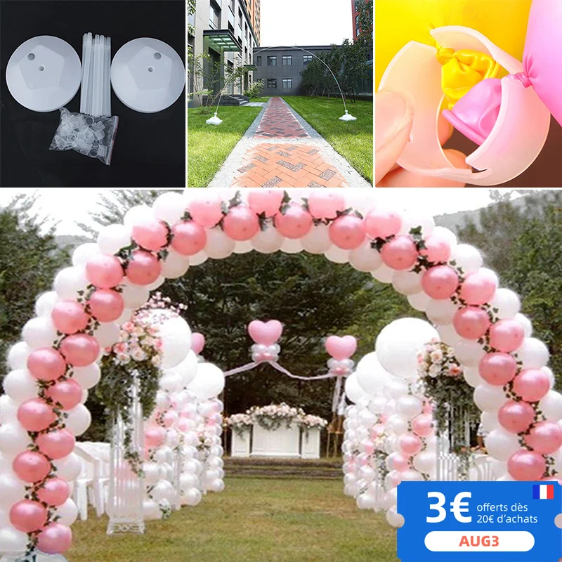 

1 Set Birthday Party Decorations Kids Adult Birthday Balloons Wedding Balloons Column Stand Arch Holder Christmas Home Decoratio