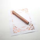 Рулон фольги для горячего тиснения 5 м X 1, Золотая фольга для лазерной печати и ламинатора, реактивная фольга, фольга для бумаги