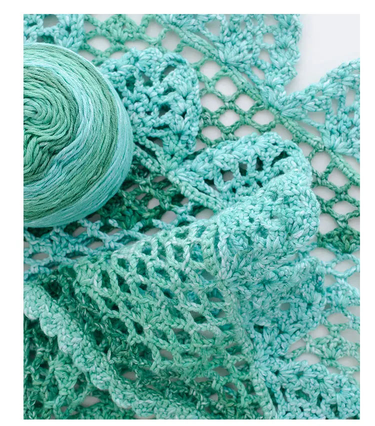 3 Шара * 50 г красящая хлопчатобумажная пряжа для ручного вязания шерстяная