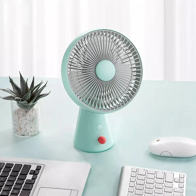 Youpin Desktop Fan 4 Mode Portable Rechargeable Home and Office Low Noise Cooling Electric USB Charging | Электроника