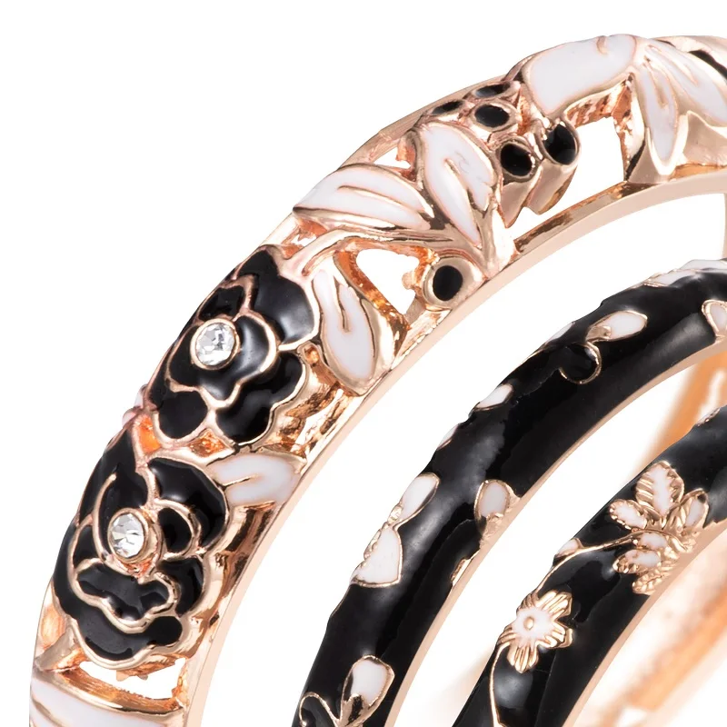 Stylish Style Vintage High Quality Brilliant Bangle Set Beautiful Jewelry Chic Accessories | Украшения и аксессуары