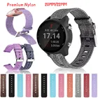 Ремешок спортивный 2022 мм для наручных часов Garmin Vivoactive 3 4 Forerunner 645 245, ремешок для часов nylonstrapPolar Vantage MAmazfit GTS 2e