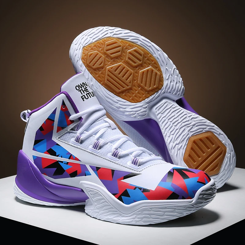 Мужские женские мужские кроссовки с высоким берцем профессиональные