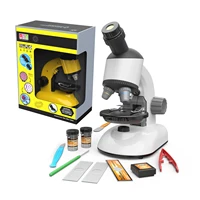 1200x children biological microscope microscope kit lab led home school science educational toy gift for kids child s