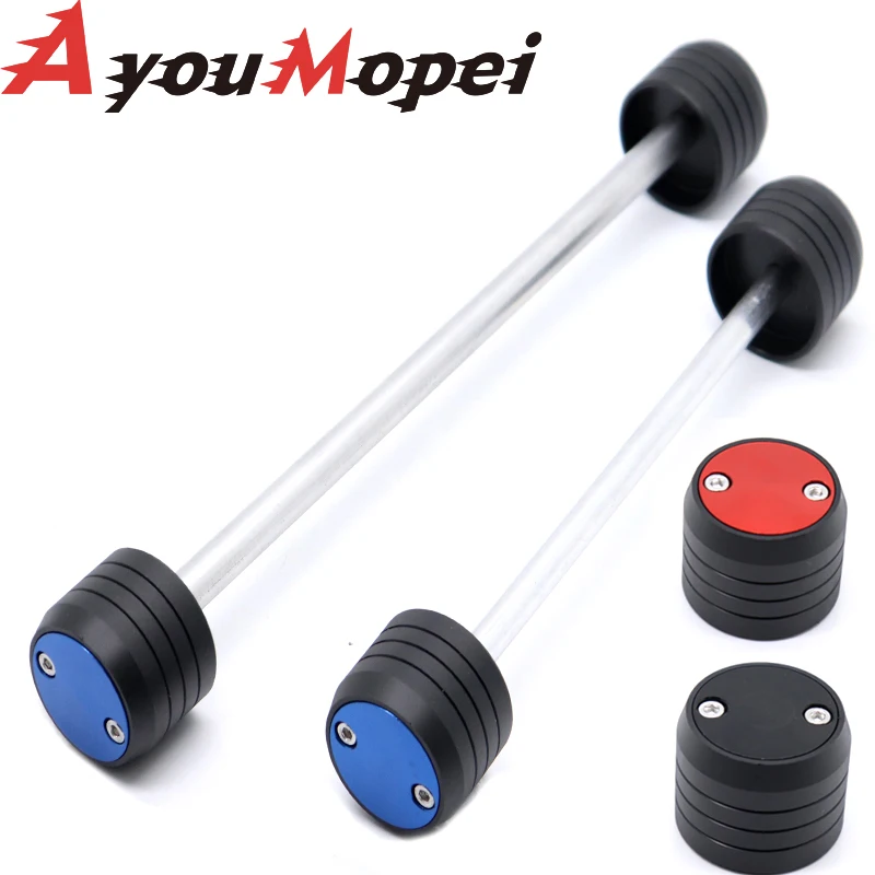 

Front Rear Axle Fork Crash Sliders For YAMAHA MT-09 FZ-09 FJ-09 MT09 Tracer 900 2014-2021 Motorcycle Accessories Wheel Protector