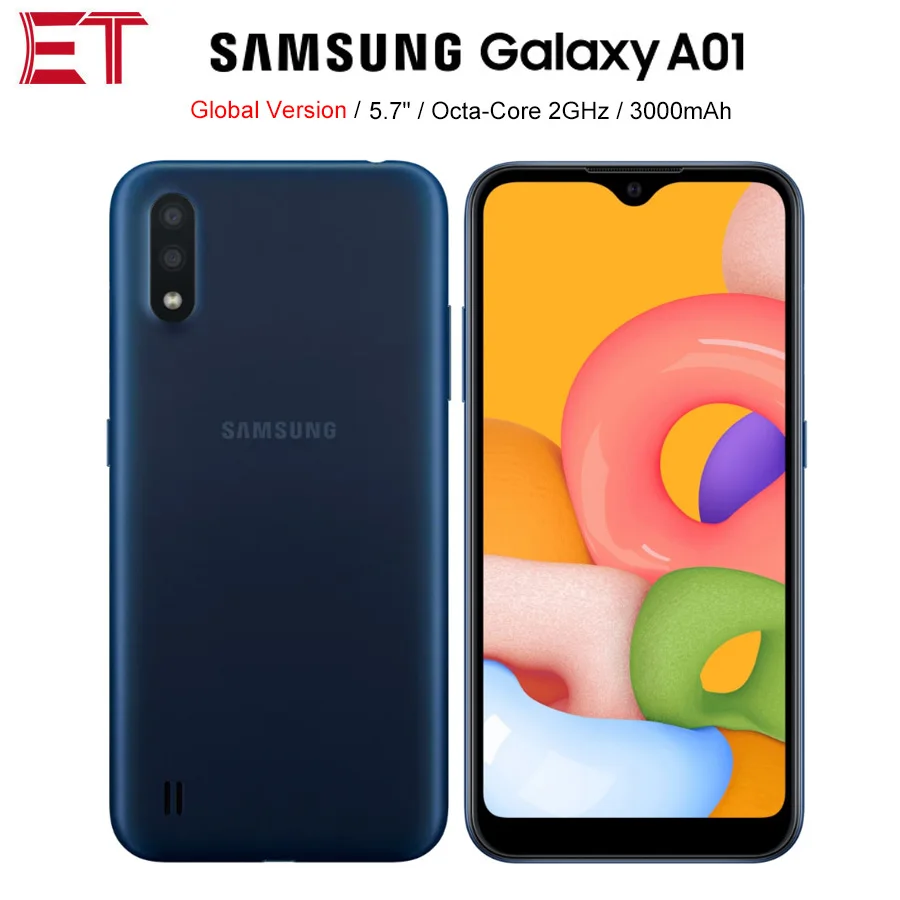 Глобальная версия Samsung Galaxy A01 A015F DS 4G мобильный телефон 5 7 &quot1 Гб оперативной