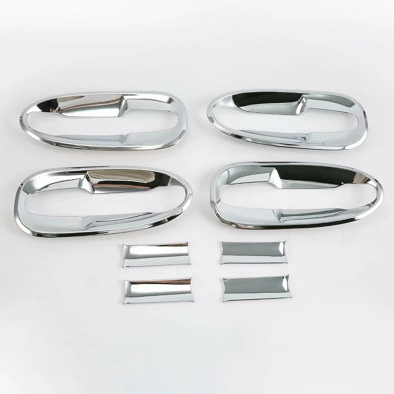 Car ABS Chrome Exterior Door Handle Bowl Cover Trim for Mercedes Benz Vito W447 2014-2018 Accessories | Автомобили и мотоциклы