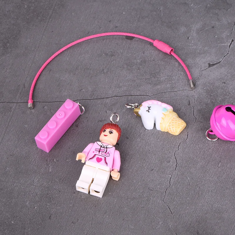 Новый конструктор marvel цепочка для ключей три глаза странная Фея Еда Курица серии