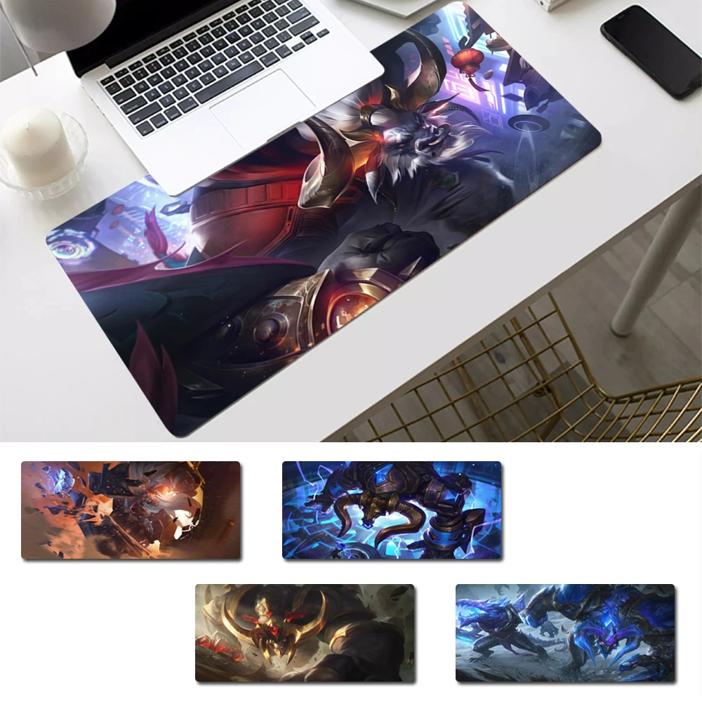 

Large XXL League of Legends Alistar Gaming Mouse Pad PC Laptop Gamer Mousepad Anime Antislip Mat Keyboard Desk Mat For Overwatch