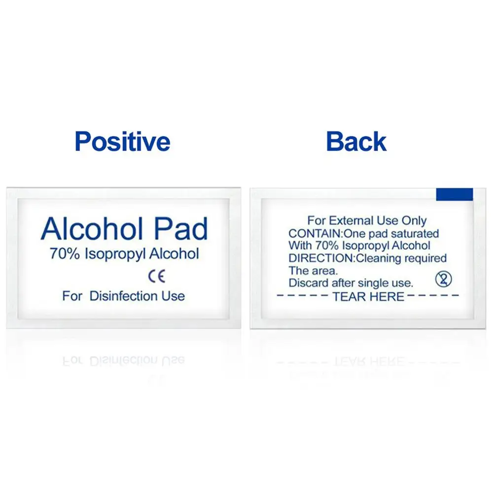 100pcs disinfection wipes disposable alcohol hand clean and hygienic portable towels | Красота и здоровье
