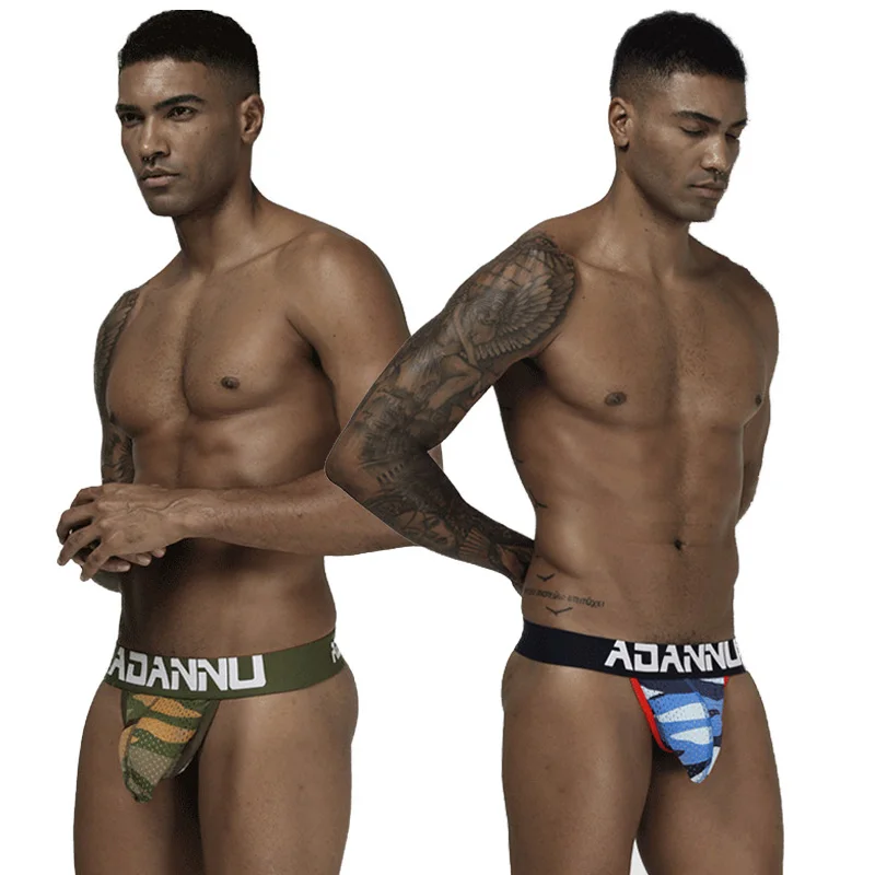 Хит продаж сексуальное мужское нижнее белье с низкой талией трусы для геев