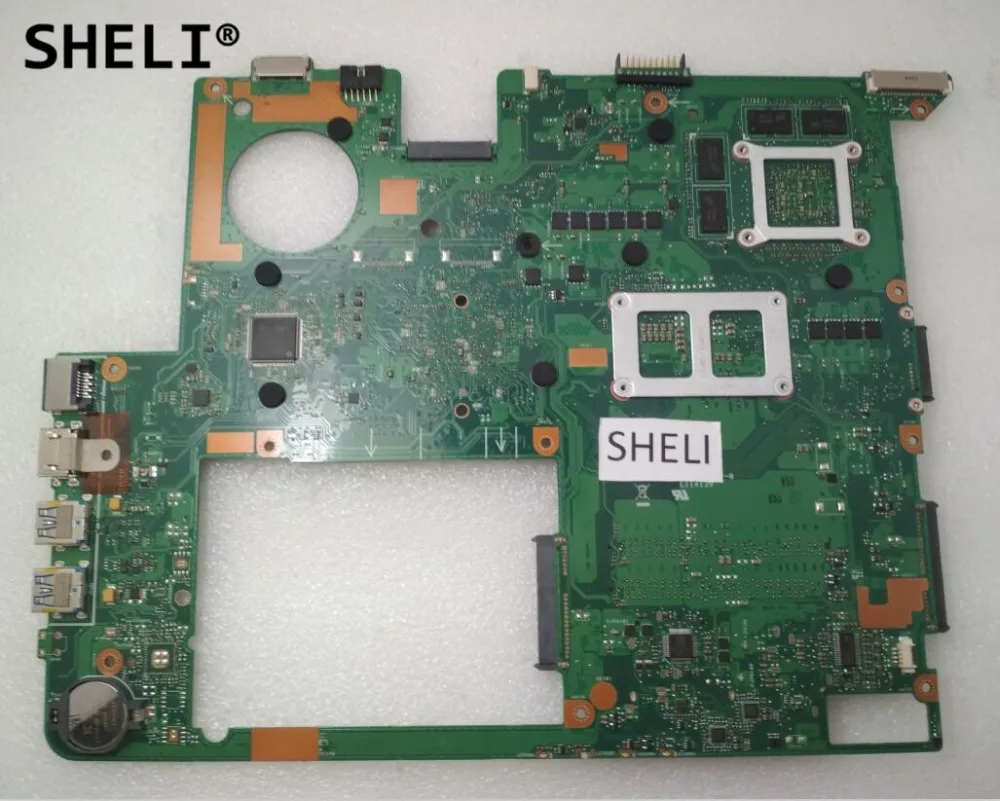 Материнская плата SHELI для ASUS N76VJ N76V 60NB0040-MB1000 69N0NVM10A01 | Компьютеры и офис