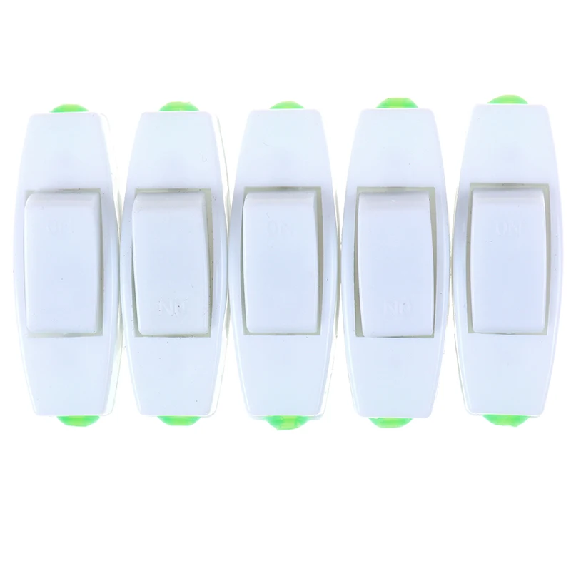 

5PCS Rocker Switch AC 110V 220V 6A ON/OFF Table Lamp Switch