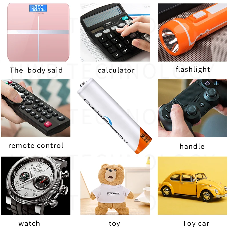 8 шт./лот оригинальный бренд новинка никель-металлогидридный аккумулятор 1.2В 4300