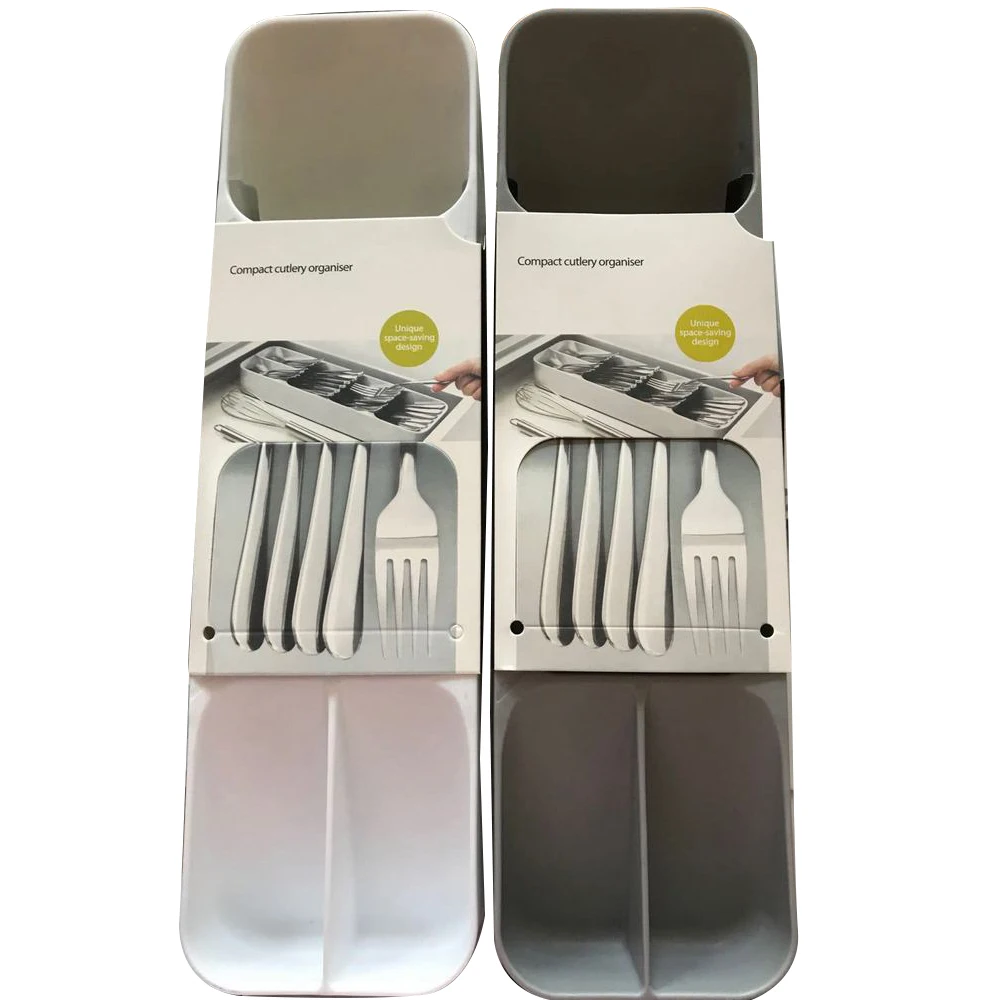 

Universal Portable Plastic Travel Tableware Storage Box Case Food Grade Dinnerware Kitchen Fork Spoon Box for Kid School Cutlery