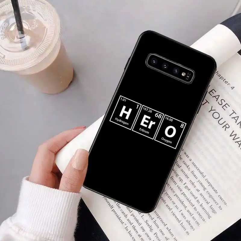 

Cases For Samsung Galaxy S10E S9 Back Cover For Samsung J6(2018) J710 J8(2018)on Cute DIY Periodic Table TPU Silicone