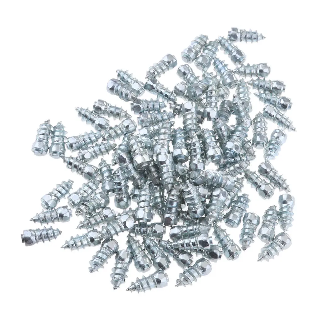 

100x /Set Winter Car SUV Anti Slip Screw Stud Wheel Tire Snow Spike H15 15mm