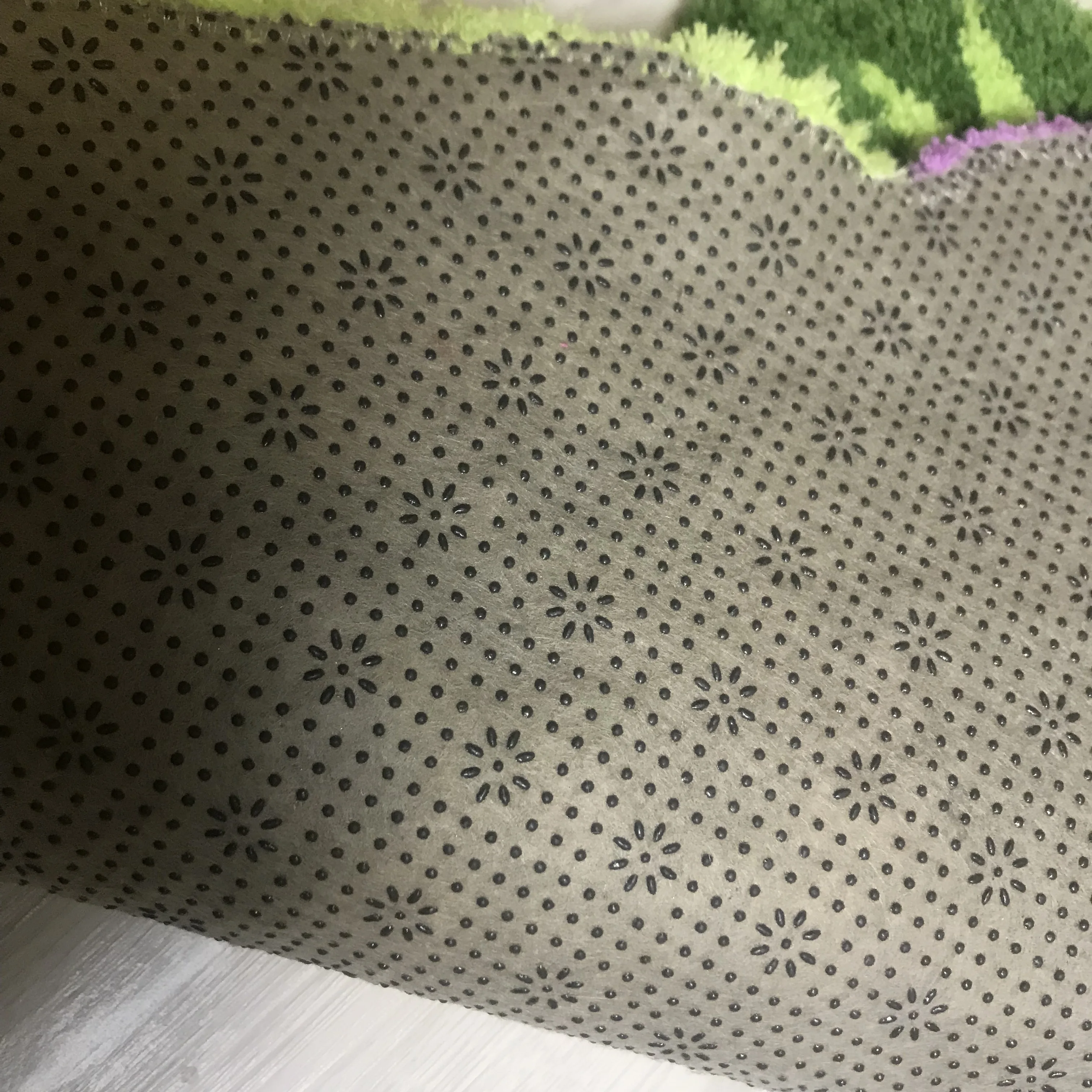 

Flocking rug flocking carpet rose rug for living room for sofa mat for bedroom 126*65cm