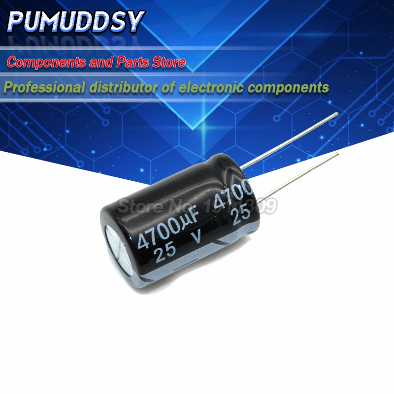 5 шт. высокое качество 25V4700UF 16*25 мм 4700 мкФ 25V электролитический конденсатор |